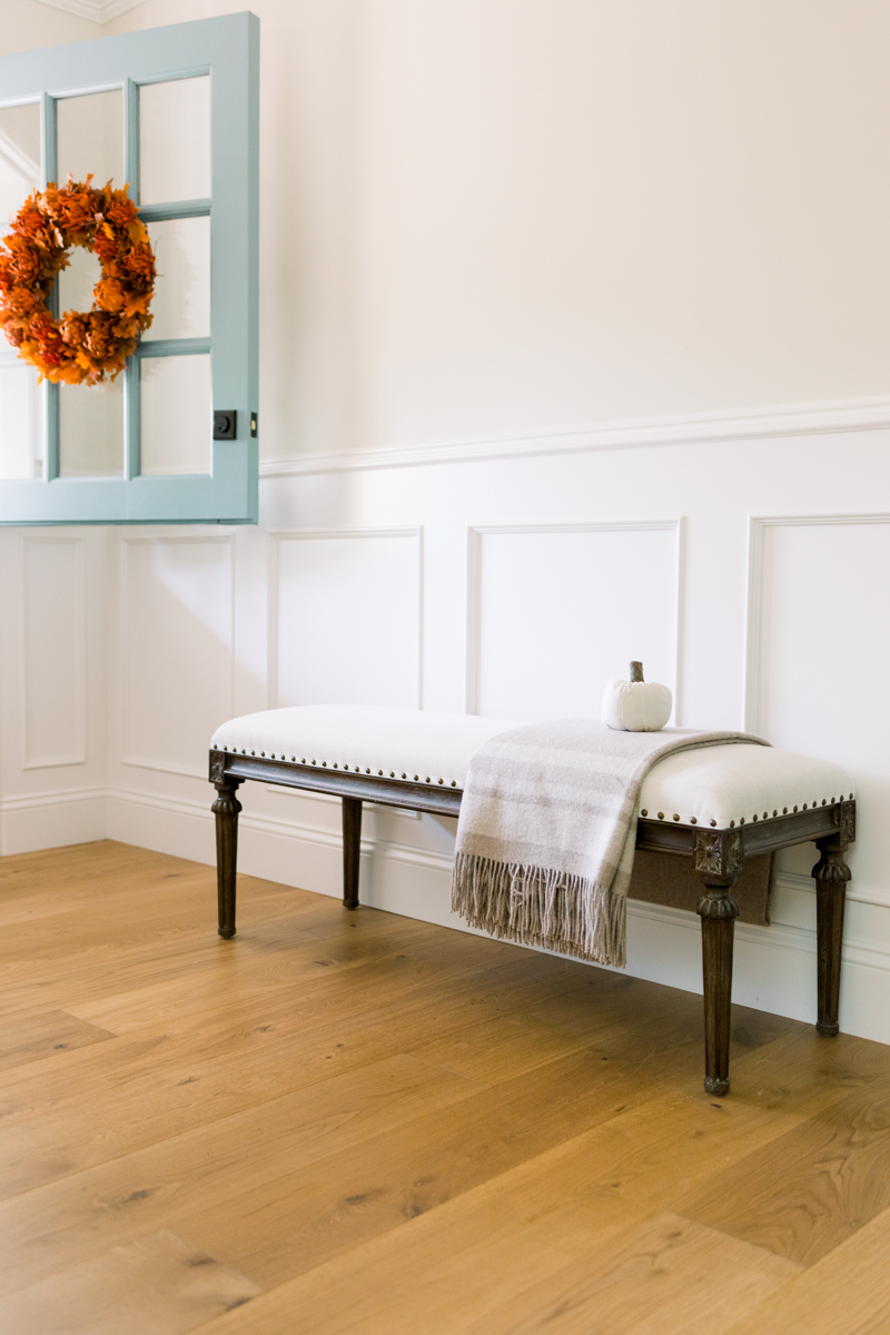 Fall Foyer Decor Door Wreath