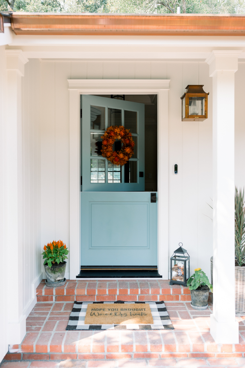 Fall Front Door Decor