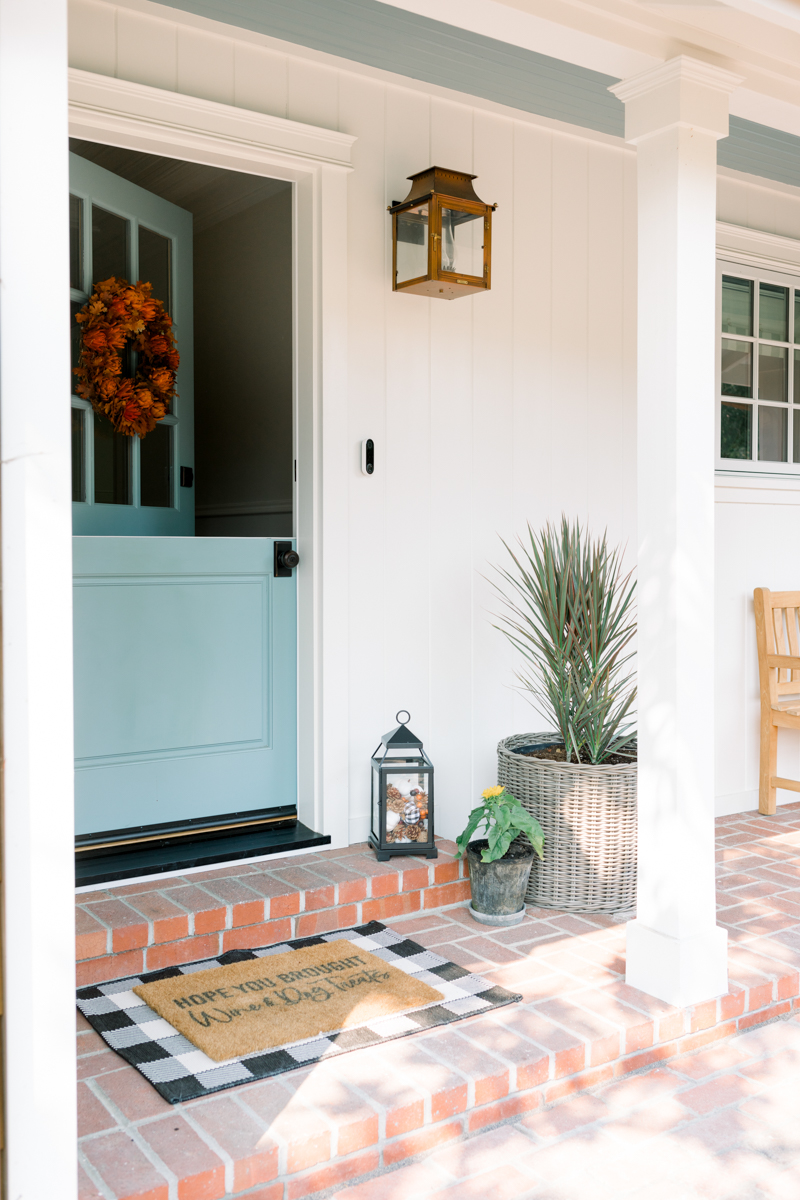 Fall Front Porch Decor