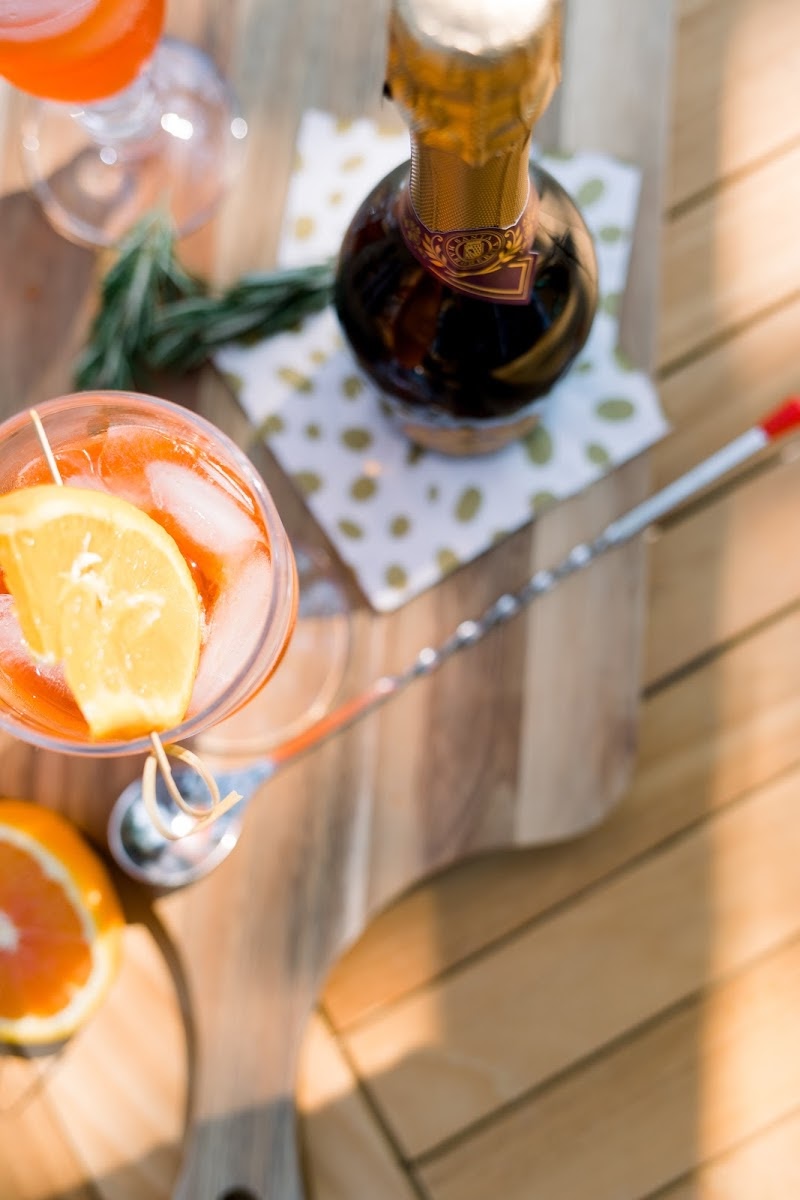 Aperol Spritz and Prosecco
