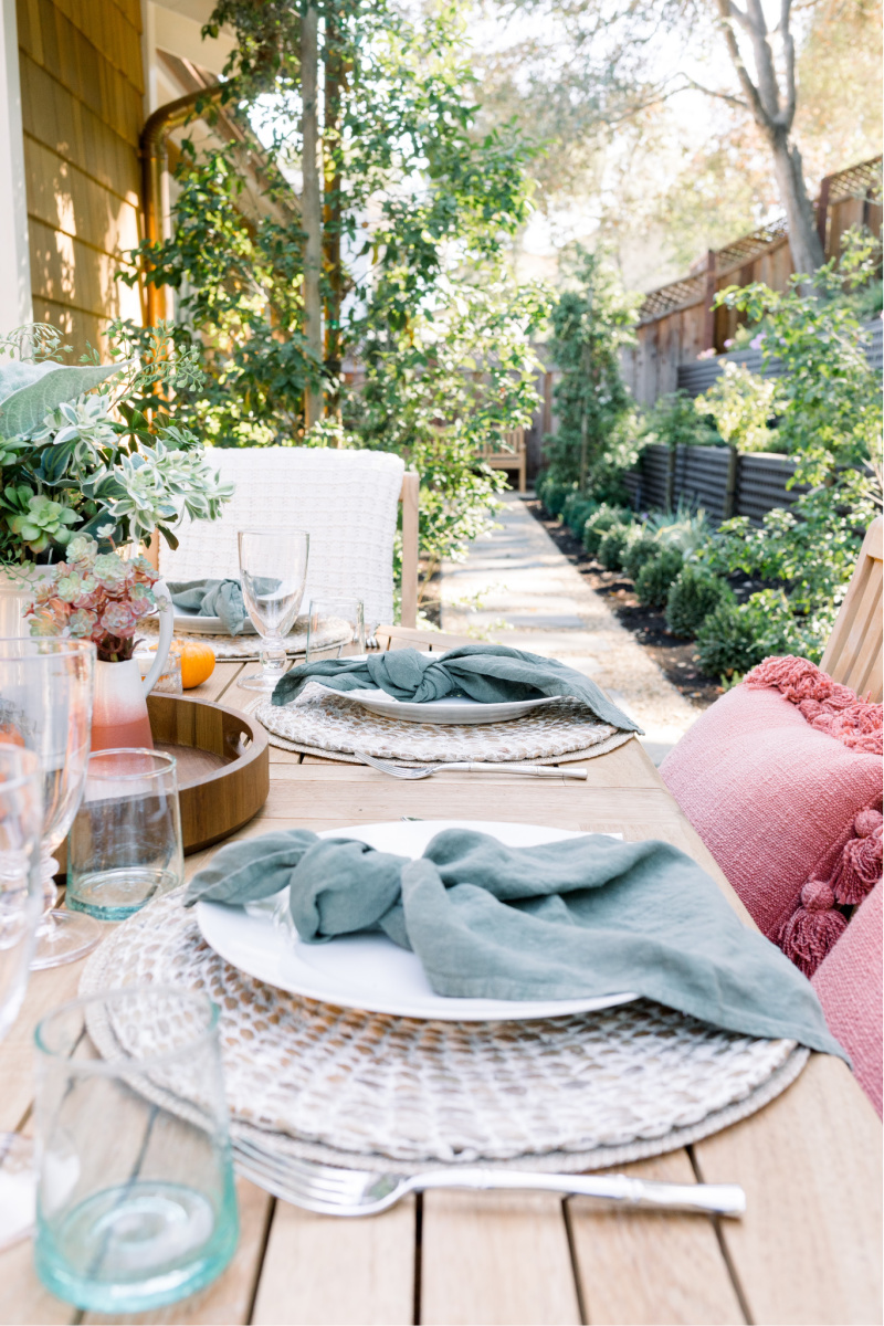 Autumn Outdoor Table Decor