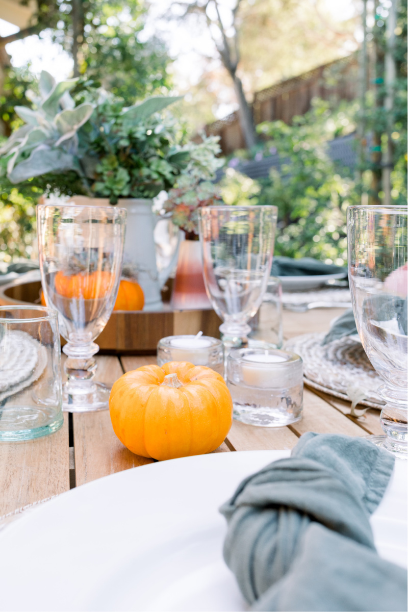 Easy Fall Table Setting