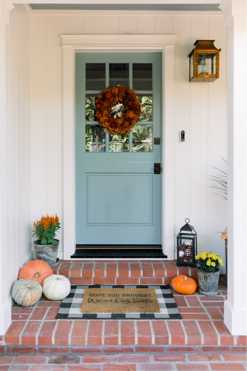 Fall Front Door Decor