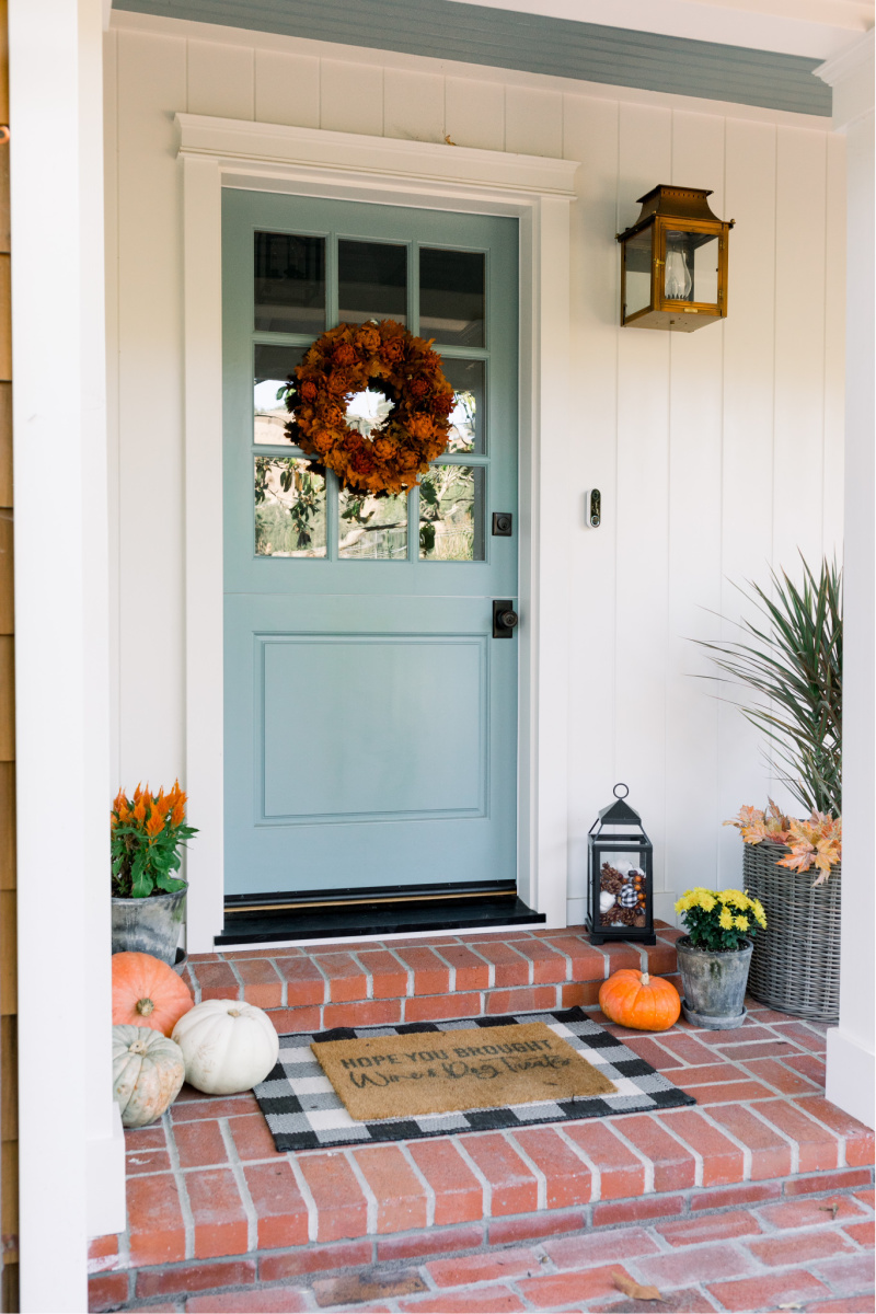 Fall Front Door Decor