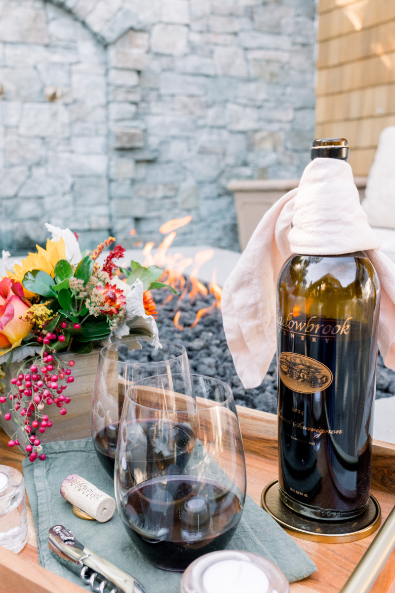 Fire pit Wine