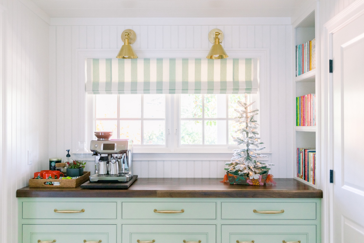 Kitchen Buffet and Coffee Station