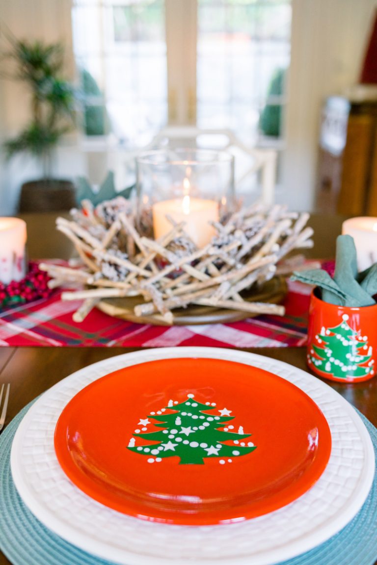 Christmas Wreath Centerpiece