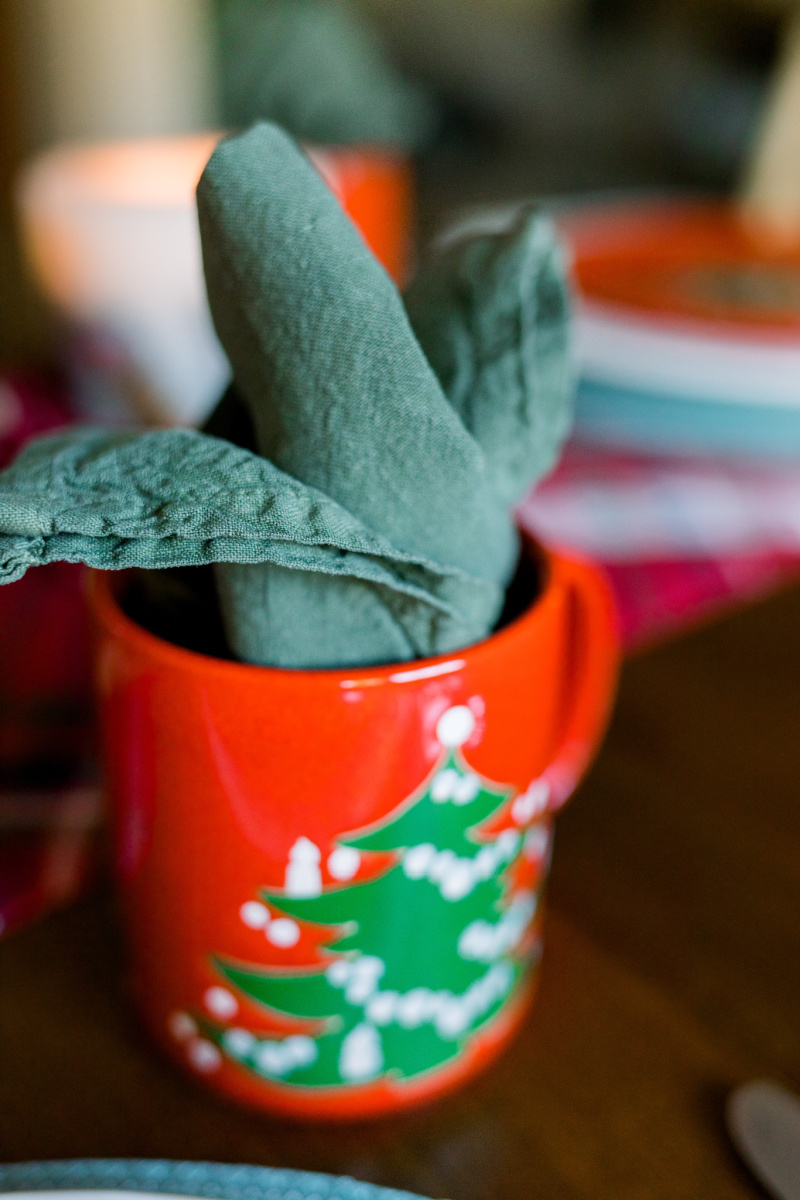 Christmas Mug and Napkin