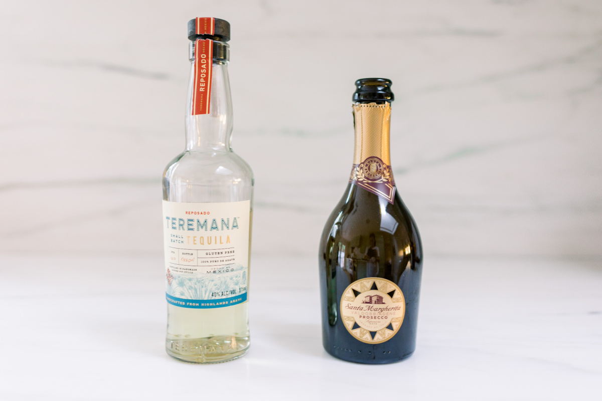 Reposado Tequila and Proseco