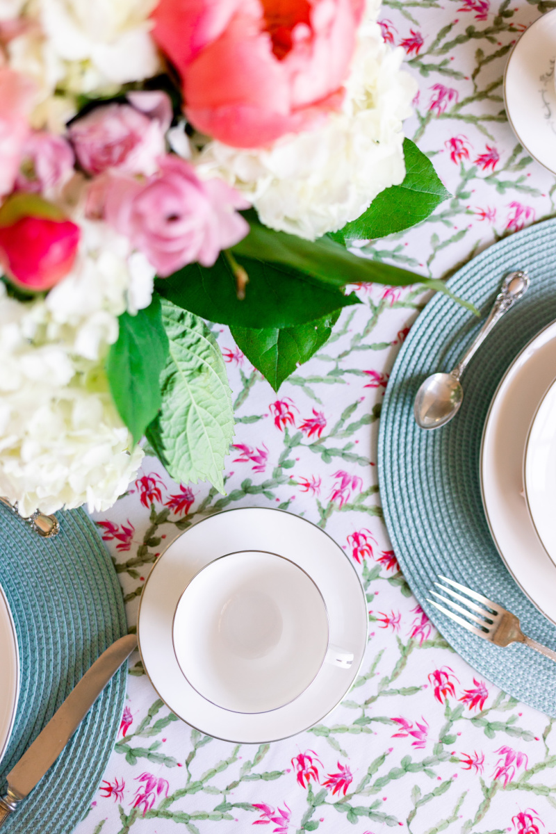 Tea Party Table Setting