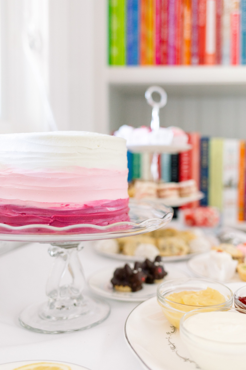 Pink Ombre Cake
