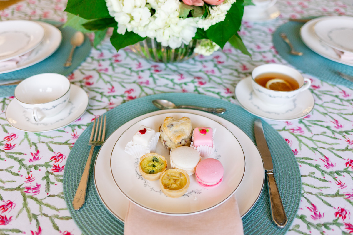 Place Setting for Valentine Tea