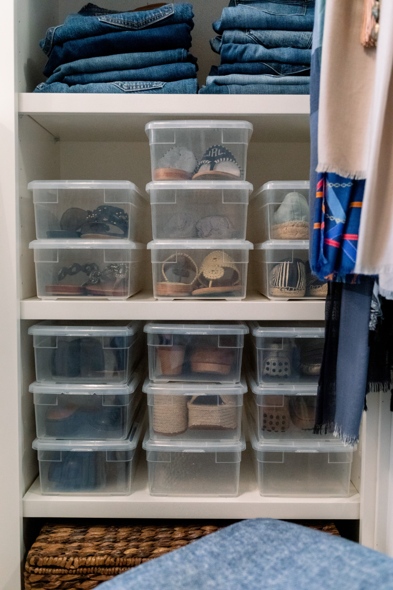 Clear Plastic Shoe Boxes