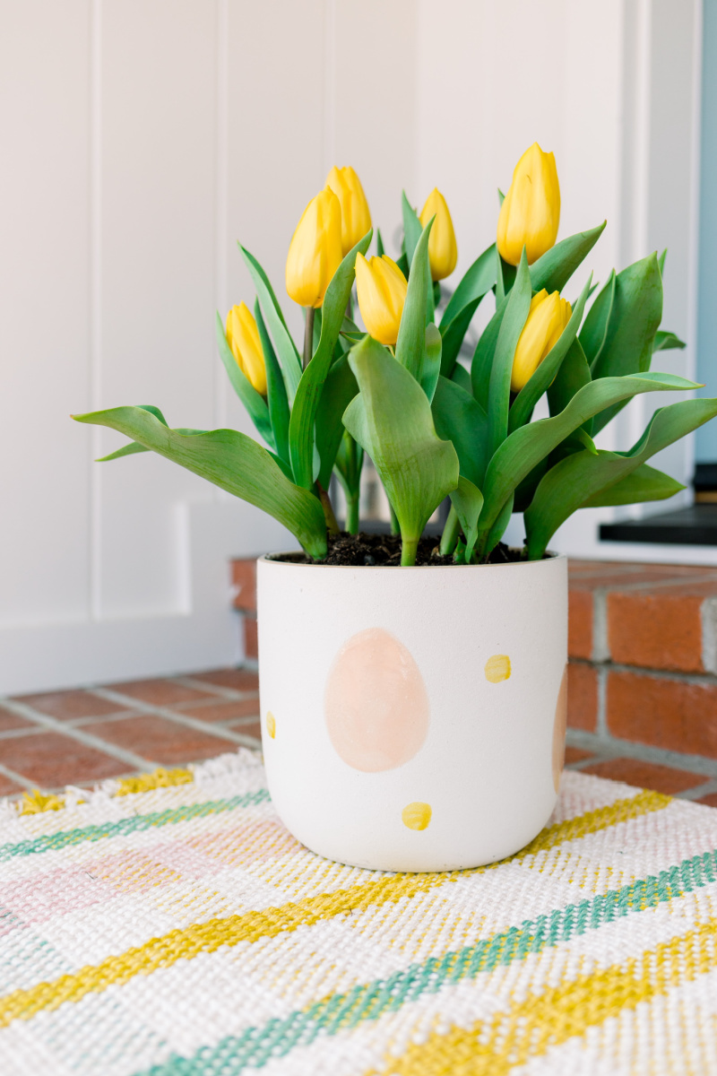 Easter egg planter