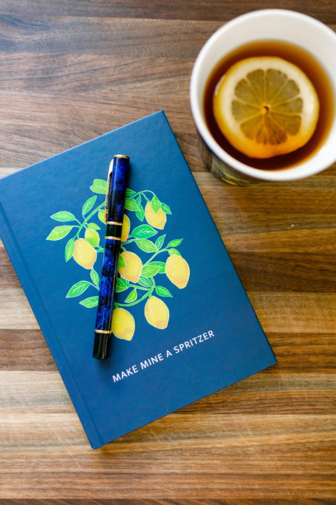 Citrus theme notebook