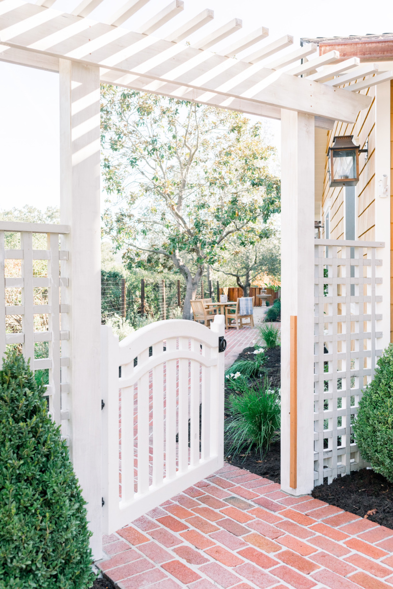 Garden Arbor and Gate