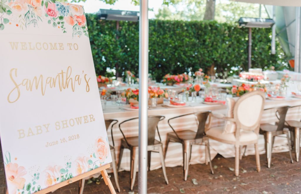 Baby Shower Welcome Sign