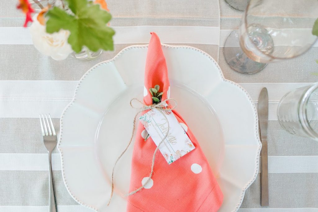 Baby Shower Place Setting