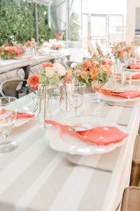 Baby Shower Table Setting