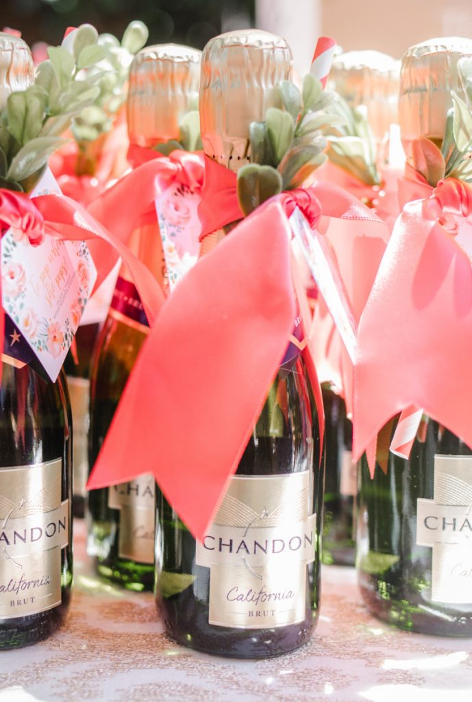 Sparking Wine Favors
