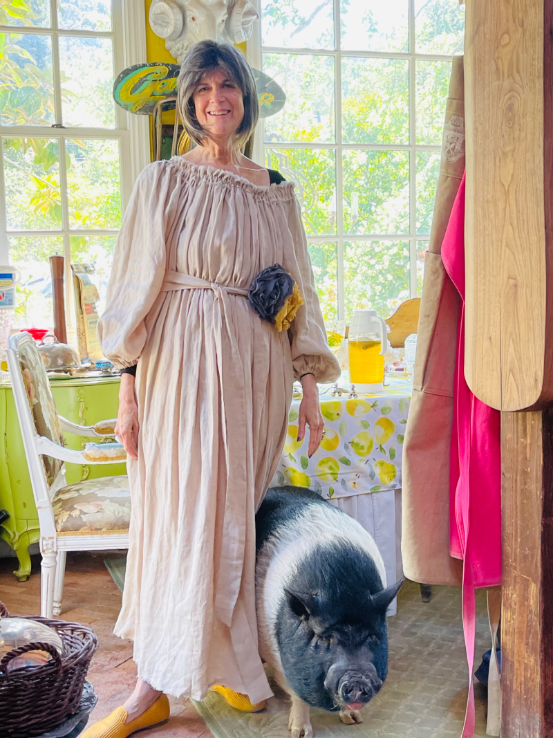 Contessa and her Pig