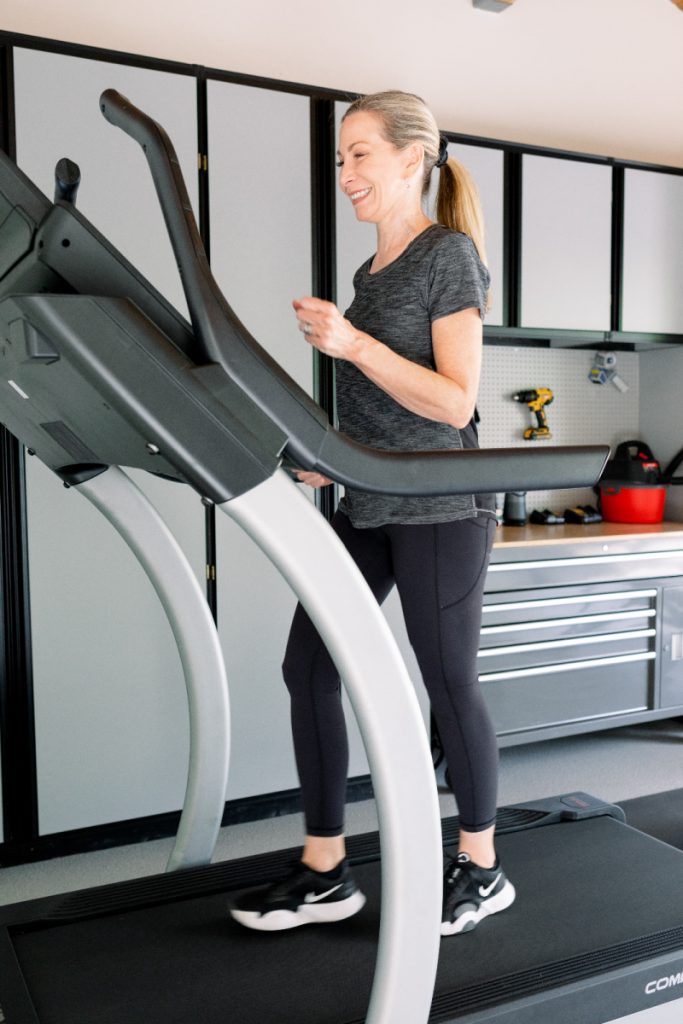 Woman on Treadmill