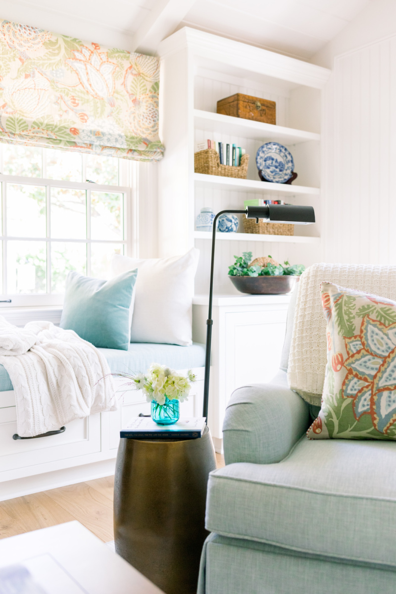 Great room cozy chair in corner