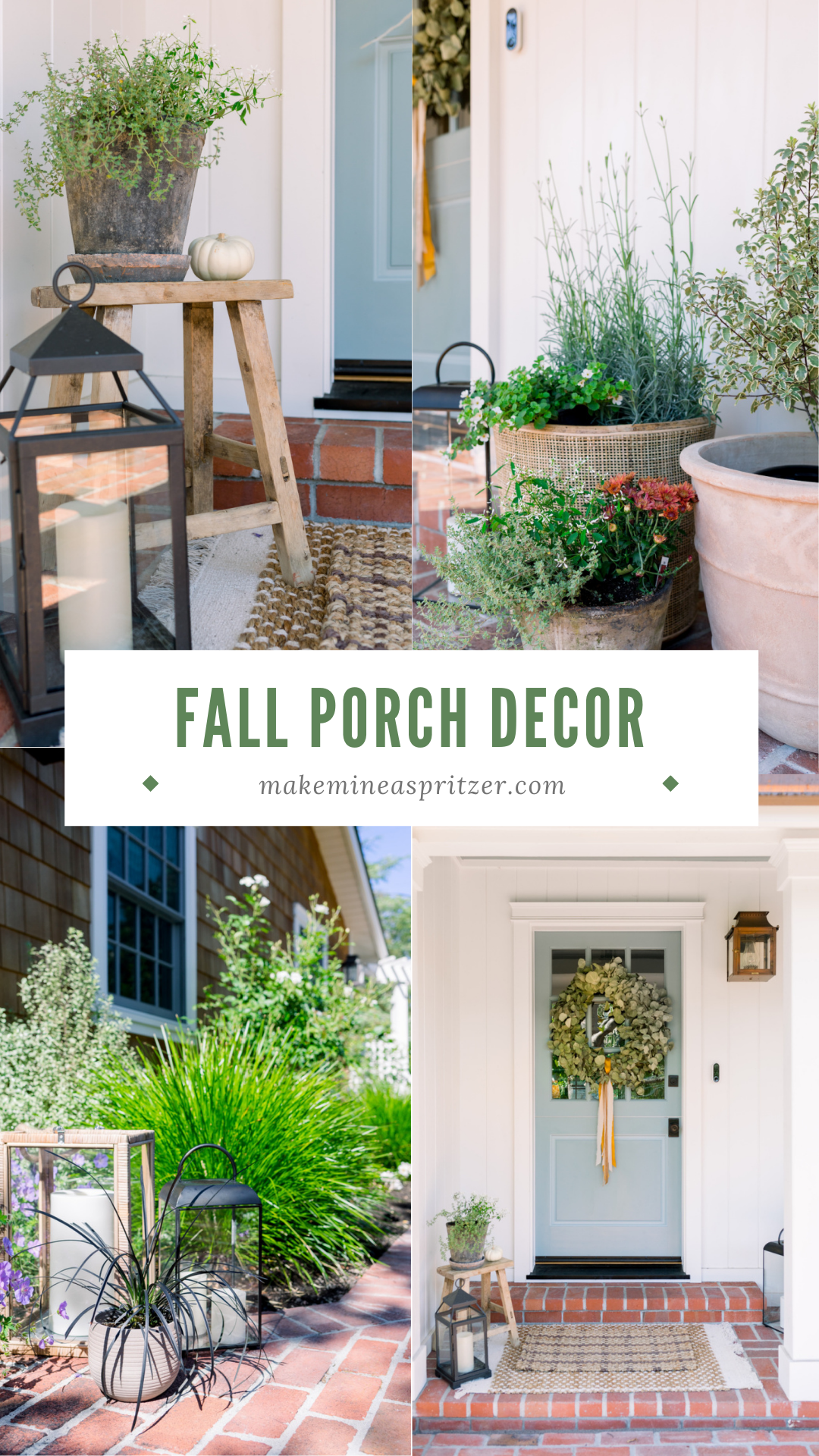 Fall Porch Pin Collage