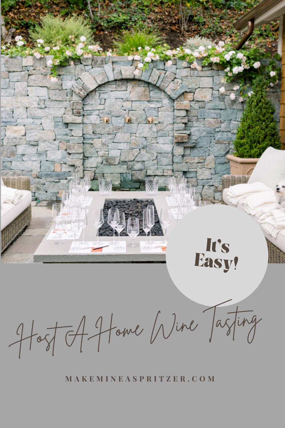 Wine Tasting Pin Collage