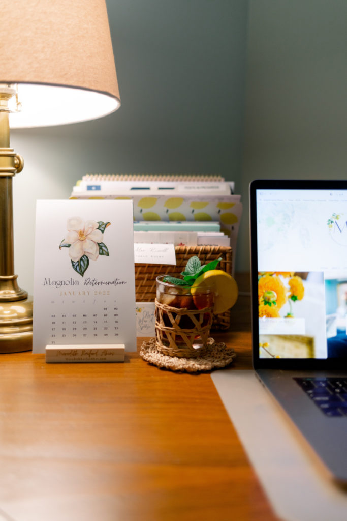 Meredith Raiford Akins Desk Calendar