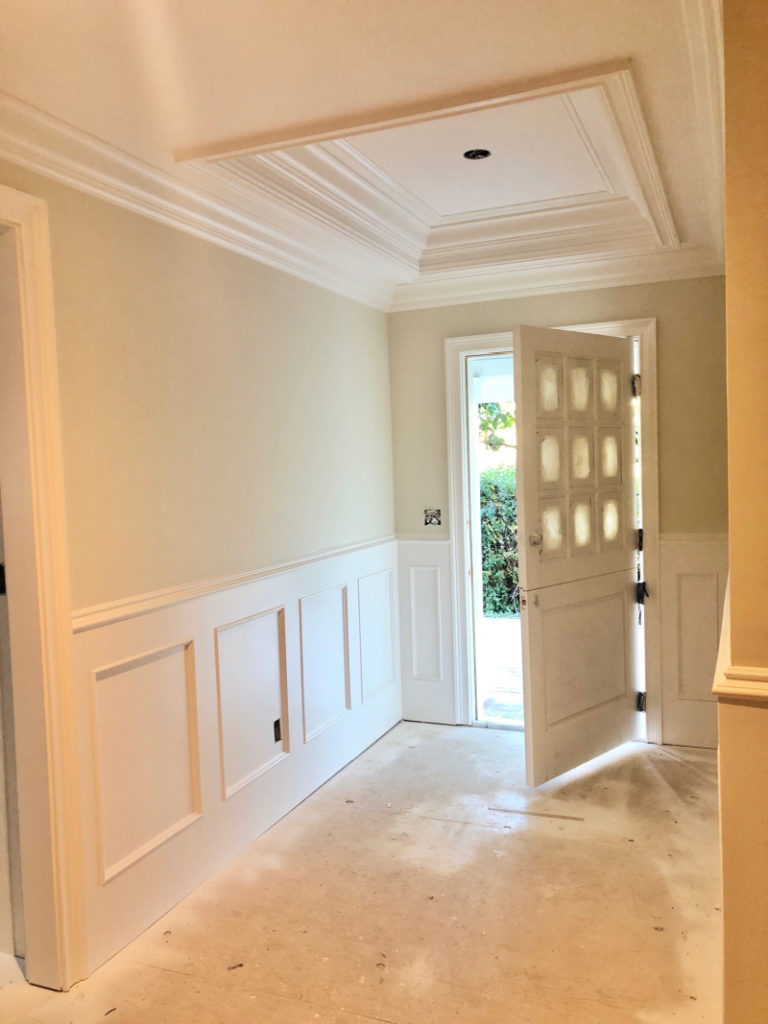 Foyer under construction