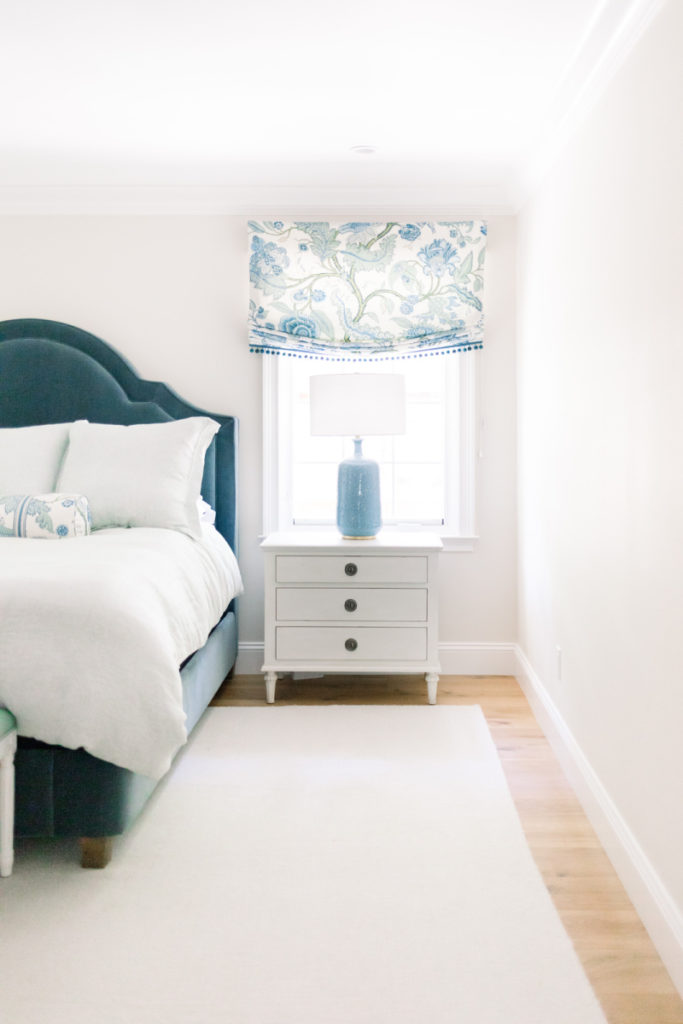 Main Bedroom night stand and lamp