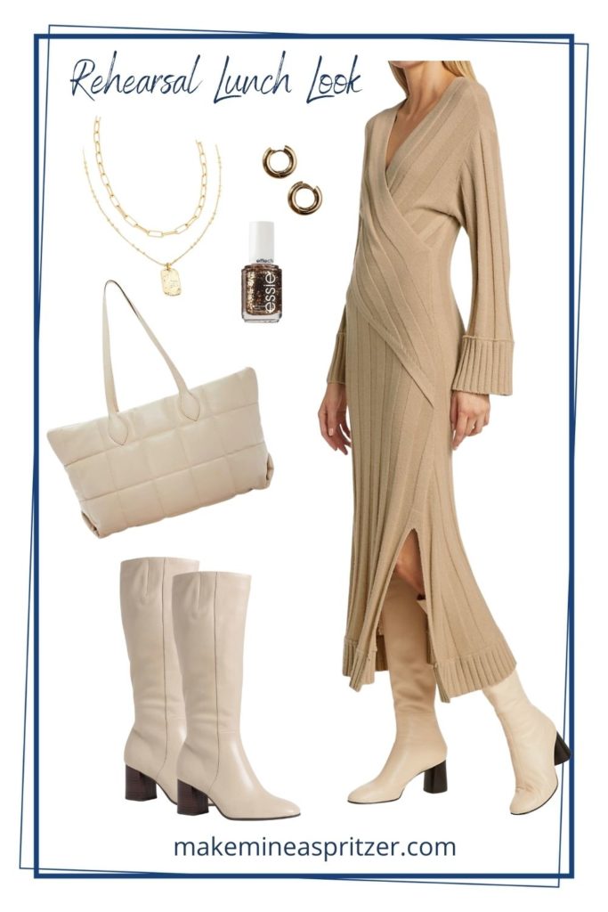 Sweater Dress Collage