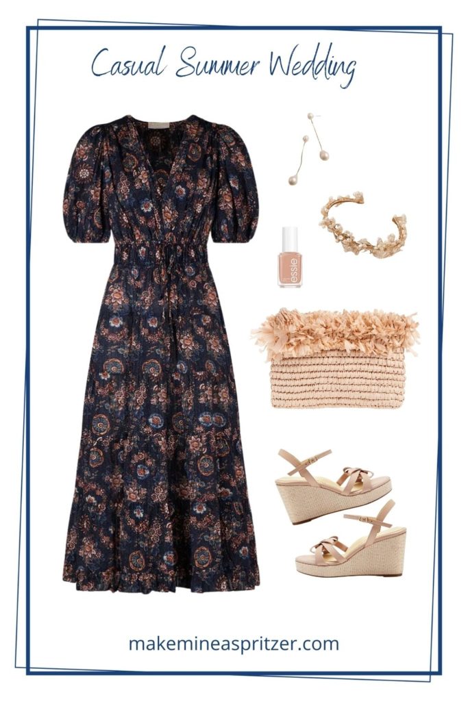 Summer Wedding Guest Dress Collage