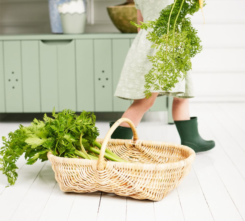 Gathering Basket Pottery Barn