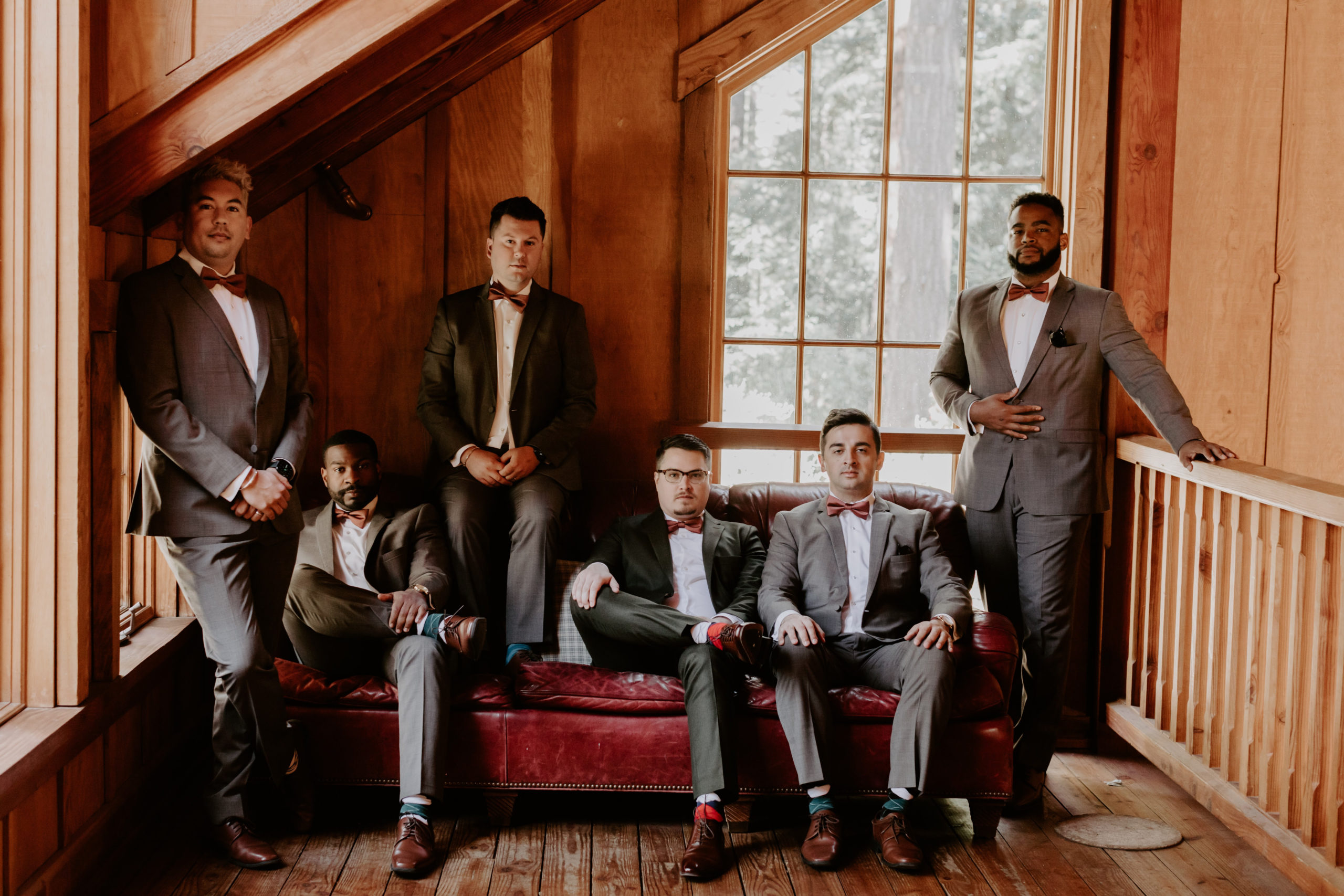 Groomsman before ceremony