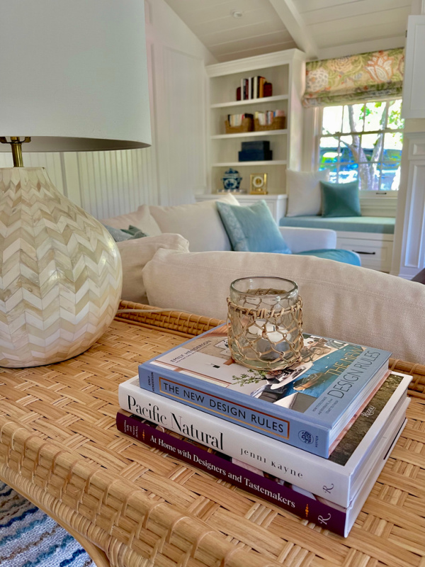 Books in Family Room