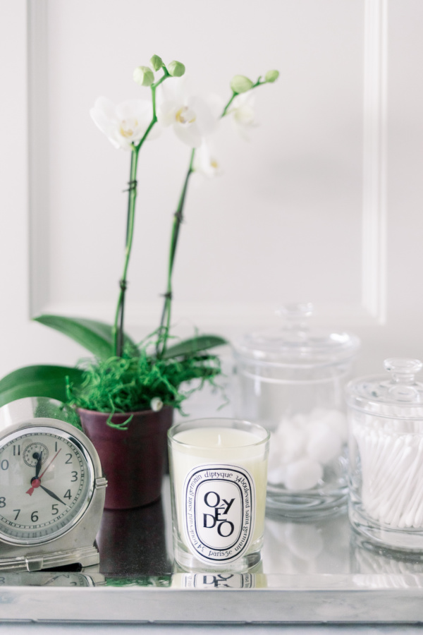 Bathroom vanity vignette
