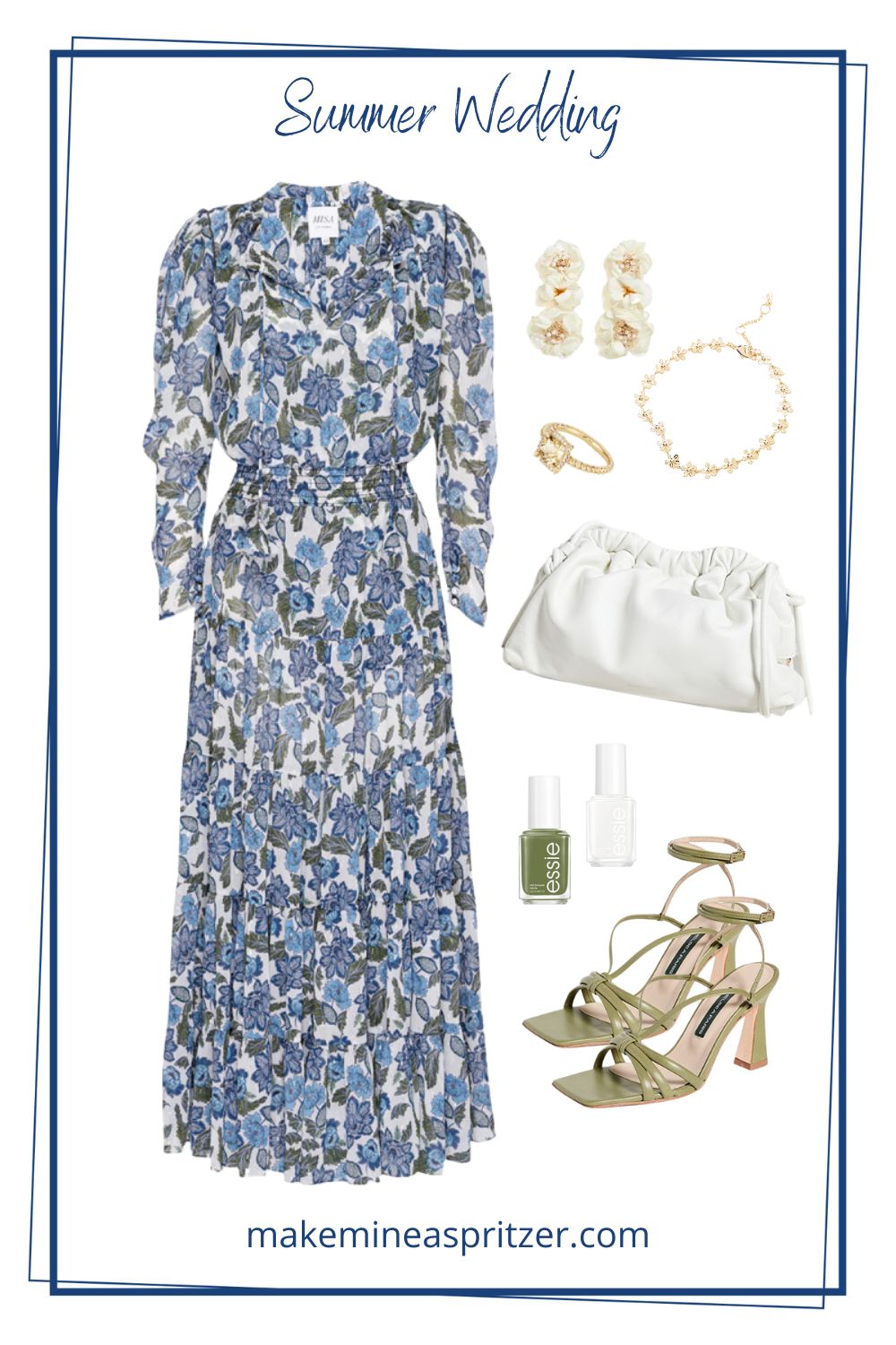 Wedding Guest Dress Collage