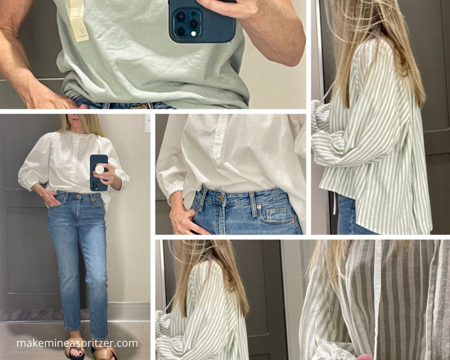 Target Try On Collage