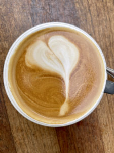 Coffee with heart