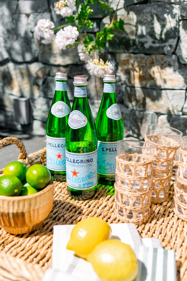 San Pelligrino Water and Citrus