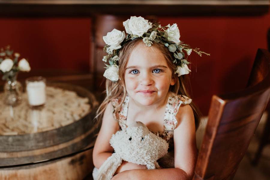 Little flower girl
