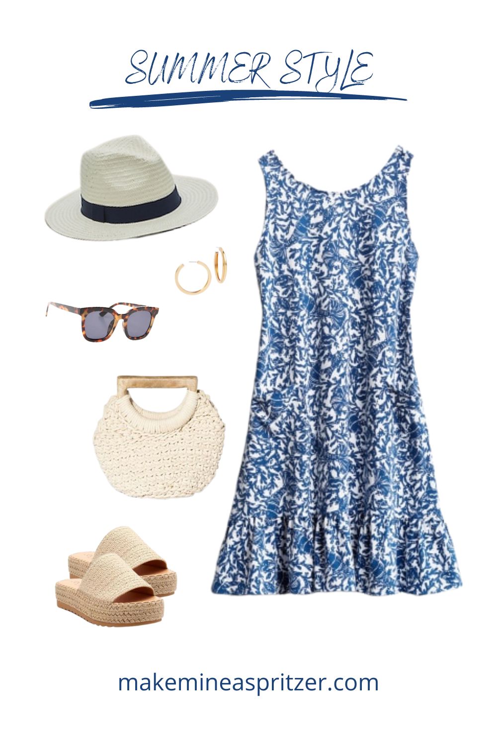 Lilly Pulitzer Swing Dress Collage