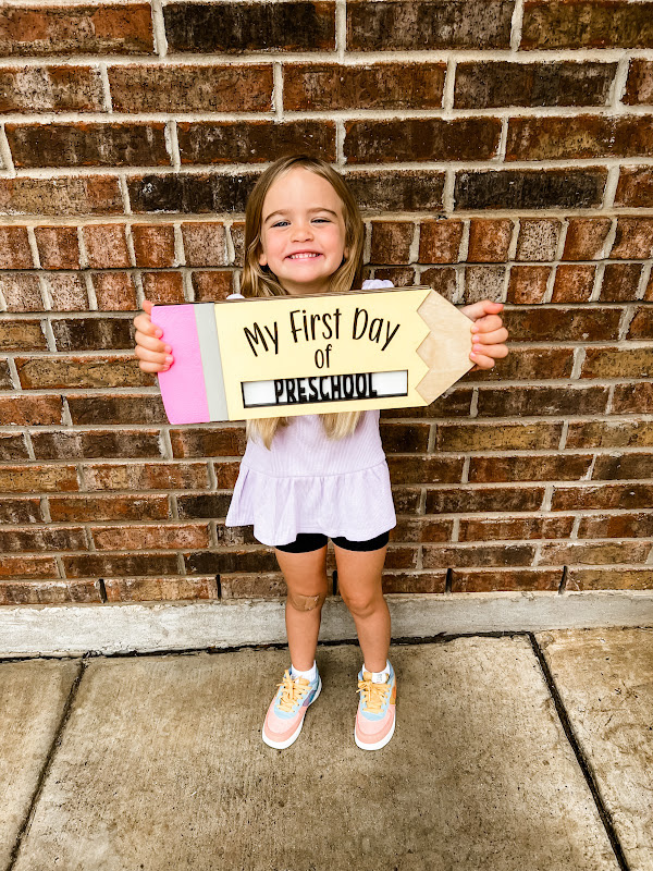 Maesyn First Day of Pre School