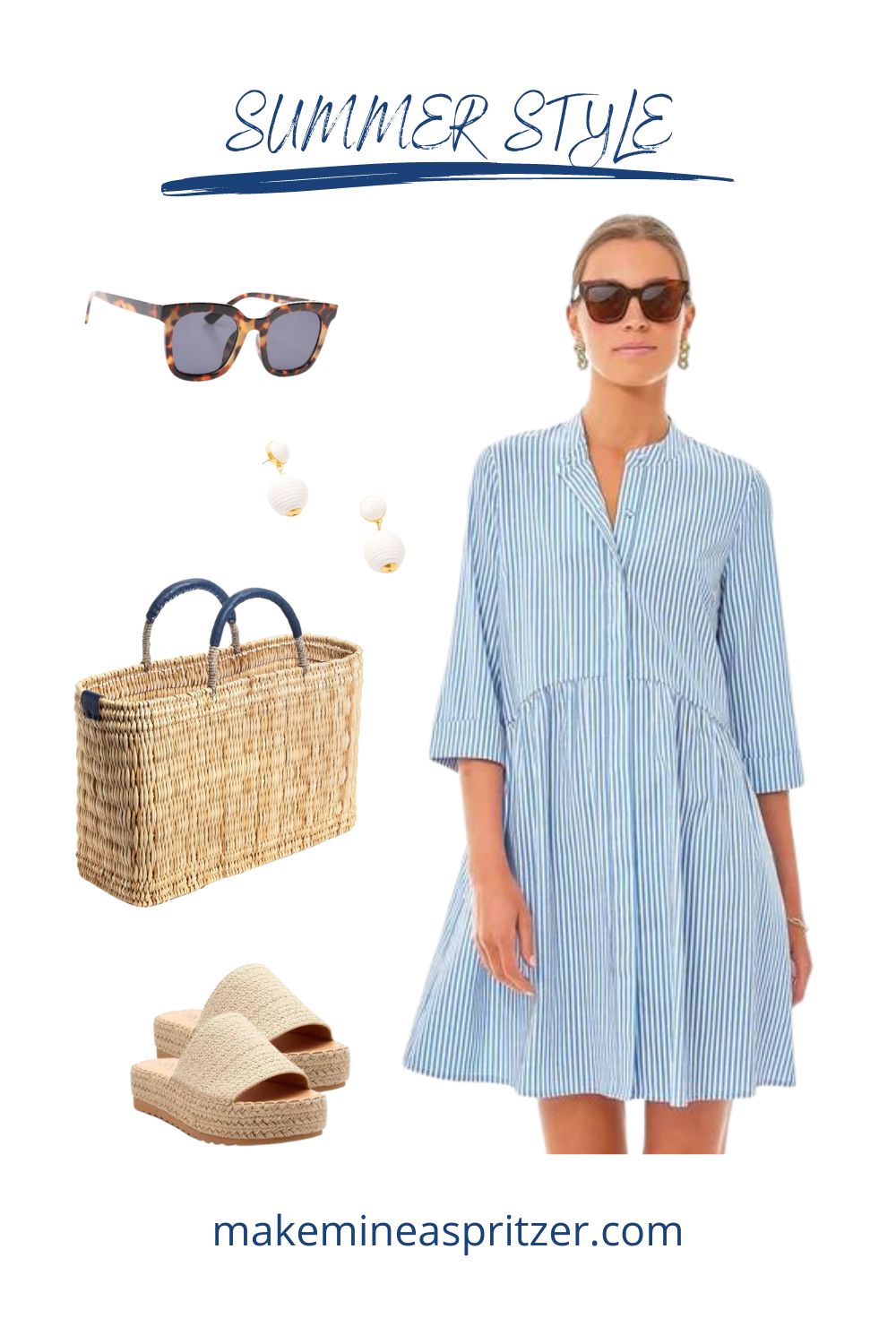 Tuckernuck Shirt Dress Collage