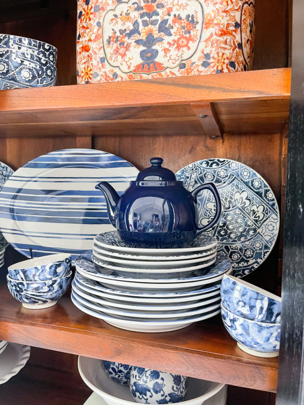 Cobalt Betty Teapot.