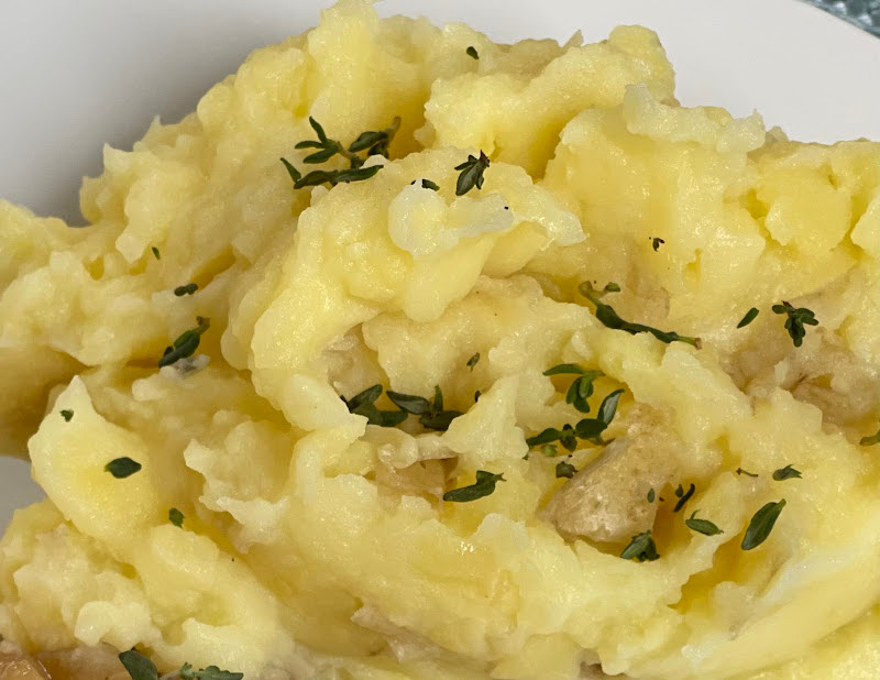 Yukon Gold Mashed Potatoes.