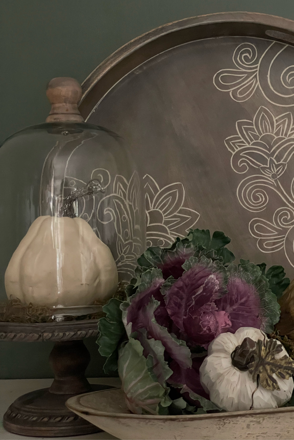 Erin Evolving pumpkin vignette.