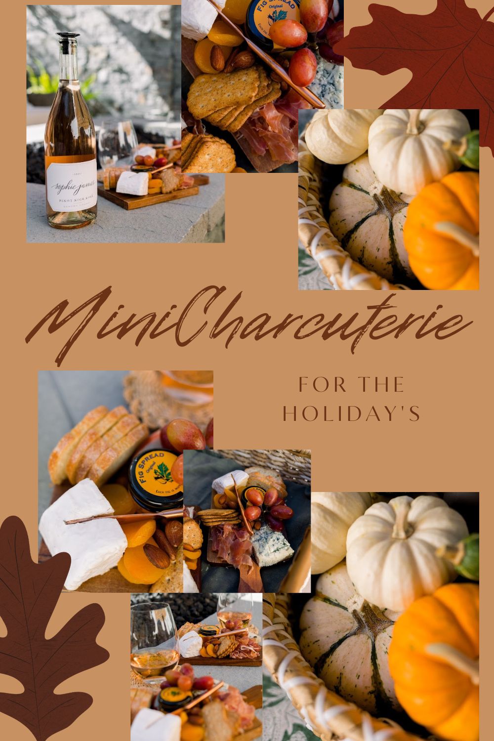 Mini Charcuterie Board collage.